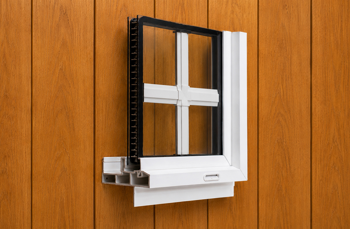 Nail-on window frame option