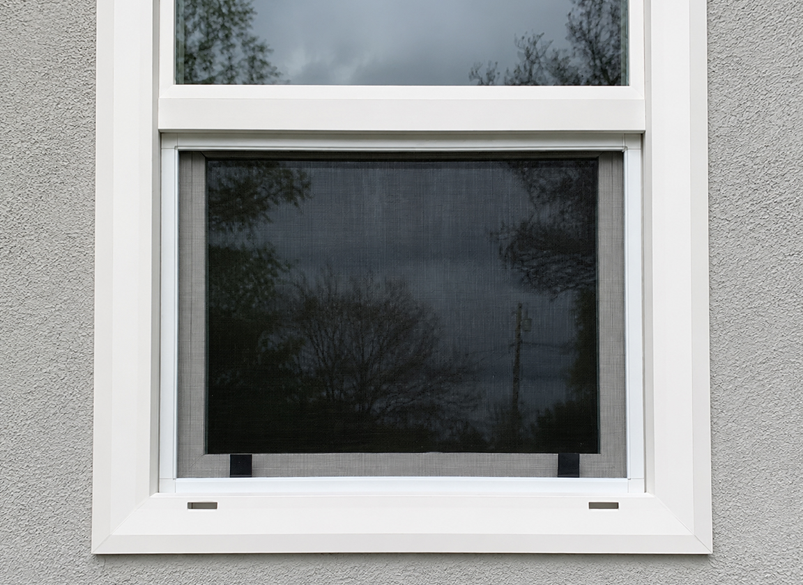 Retrofit window frame detail